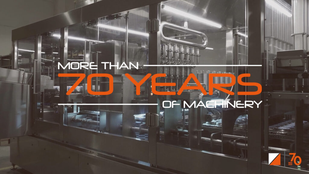 Showing ILPRA's first packaging machinery developments in the 1950s.